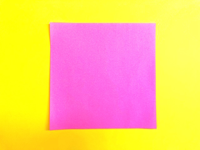 折り紙　ユニコーンの簡単な作り方-2